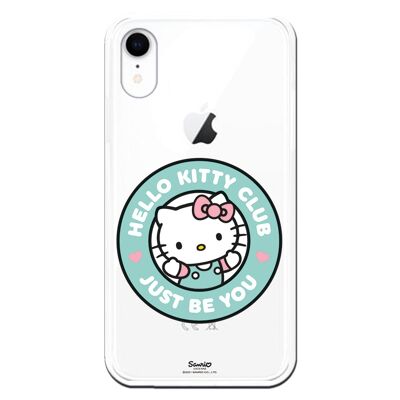 iPhone XR Hülle mit Hello Kitty Just Be You Design