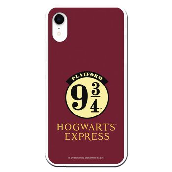 Coque pour iPhone XR avec motif Harry Potter Hogwarts Express 1