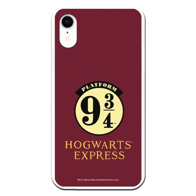 iPhone XR case with a Harry Potter Hogwarts Express design