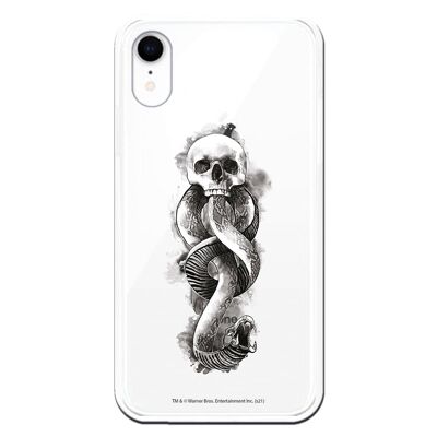 Custodia per iPhone XR con design Harry Potter Dark Mark