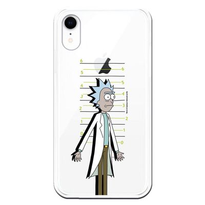 Custodia per iPhone XR con design Rick e Morty Rick