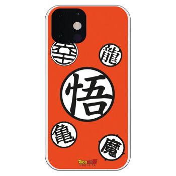 Coque iPhone 13 - Symboles Dragon Ball Z 1