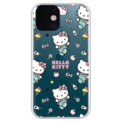 iPhone 13 case - Hello Kitty pattern stickers