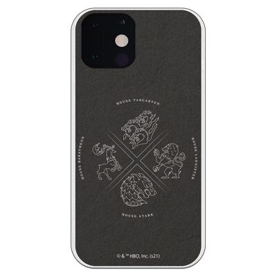 iPhone 13 Case - GOT Houses Silver