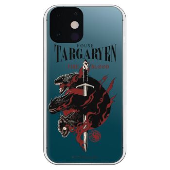 Coque iPhone 13 - GOT House Targaryen 1