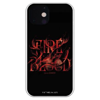 Coque iPhone 13 - GOT Fire and Blood 1