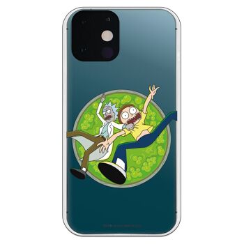 Coque iPhone 13 - Rick et Morty Acid 1