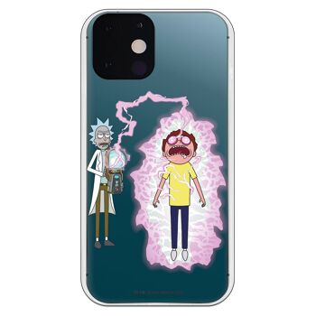 Coque iPhone 13 - Rick et Morty Lightning 1