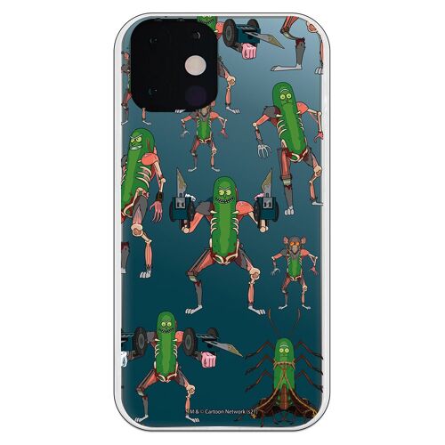 Carcasa iPhone 13 - Rick y Morty Pickle Rick Animal