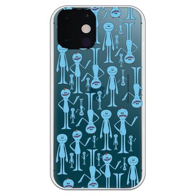iPhone 13 Hülle - Rick und Morty Mr. Meeseeks sehen mich an