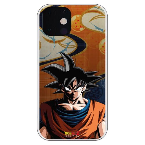 Carcasa iPhone 13 - Dragon Ball Z Goku Fondo Bolas