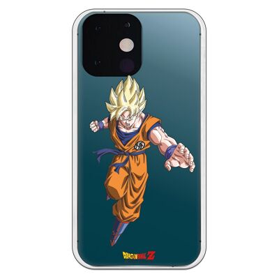 Custodia mini per iPhone 13 - Dragon Ball Z Goku SS1 frontale