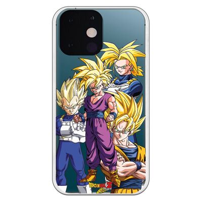 Custodia mini per iPhone 13 - Dragon Ball Z Goku Vegeta Gohan Trunks