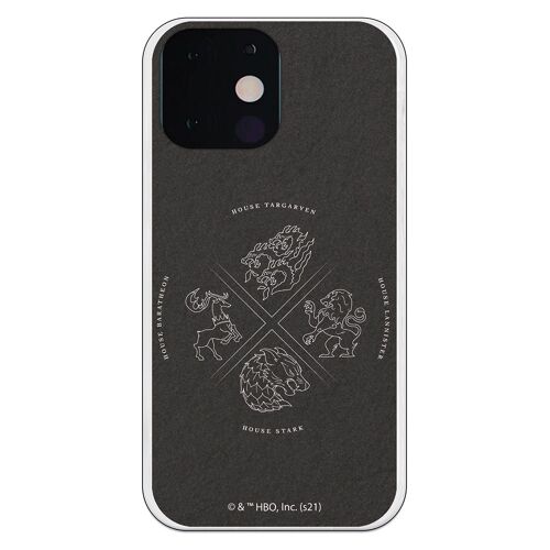 Carcasa iPhone 13 Mini - GOT Casas Plata