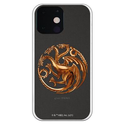 Custodia Mini per iPhone 13 - Metallo GOT Targaryen