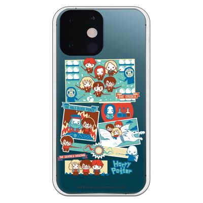 Coque iPhone 13 Mini - Croquis Harry Potter