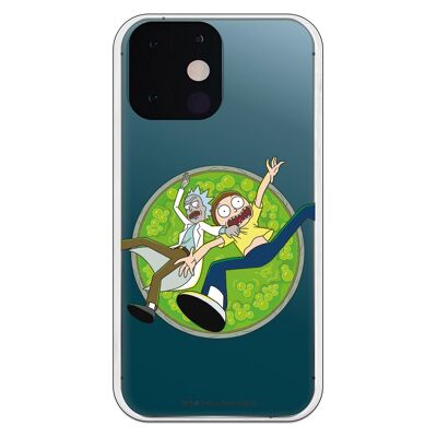 Carcasa iPhone 13 Mini - Rick y Morty Acid