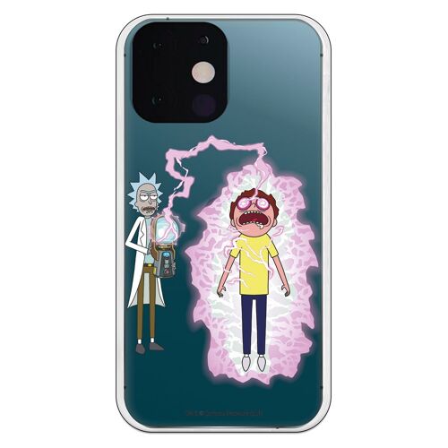 Carcasa iPhone 13 Mini - Rick y Morty Rayo