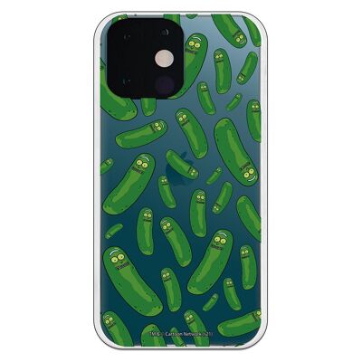 iPhone 13 Mini Case - Rick and Morty Pickle Rick Pat