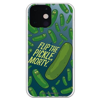 Carcasa iPhone 13 Mini - Rick y Morty Flip, Morty