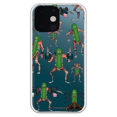 Custodia mini per iPhone 13 - Rick e Morty Pickle Rick Animal