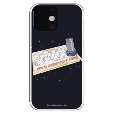 Carcasa iPhone 13 Mini - Rick y Morty Adventure Card