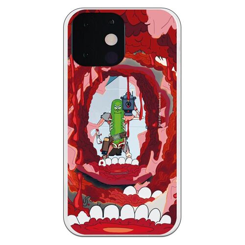 Carcasa iPhone 13 Mini - Rick y Morty Pickle Rick