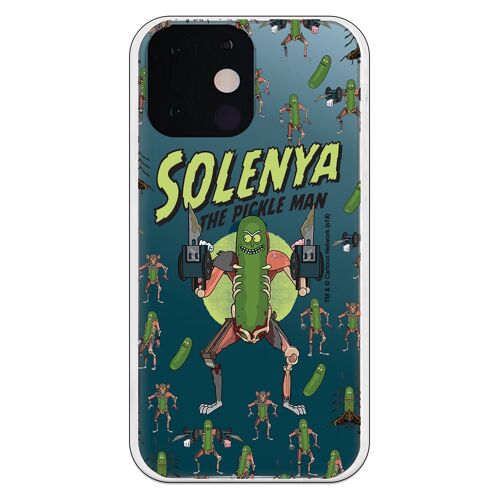 Carcasa iPhone 13 Mini - Rick y Morty Solenya Pickle Man
