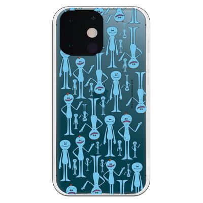 iPhone 13 Mini Case - Rick and Morty Mr. Meeseeks look at me