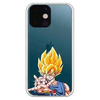 Coque iPhone 13 Mini - Dragon Ball Z Goku Super Saiyan 1