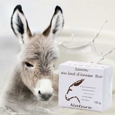 Natural organic donkey milk soap 150 g