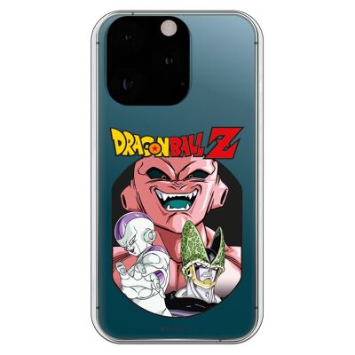 Carcasa iPhone 13 Pro - Dragon Ball Z Freeza Cell y Buu