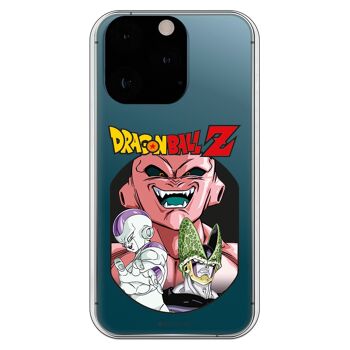 Coque iPhone 13 Pro - Dragon Ball Z Freeza Cell et Buu 1