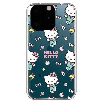Coque iPhone 13 Pro - Stickers motif Hello Kitty 1