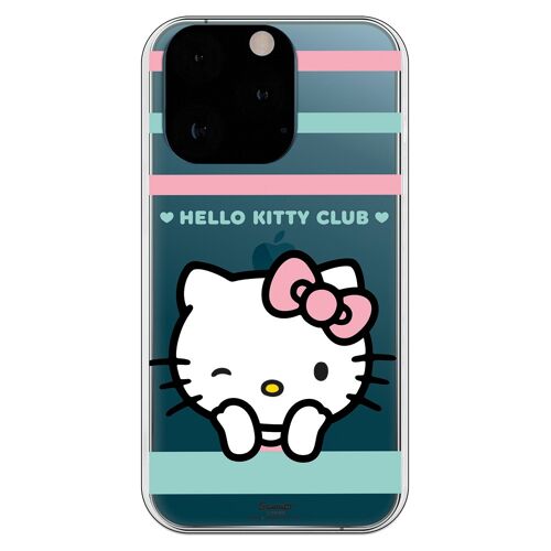Carcasa iPhone 13 Pro - Hello Kitty club guiño