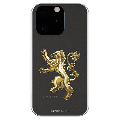 Custodia per iPhone 13 Pro - GOT Lannister in metallo