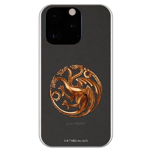 Carcasa iPhone 13 Pro - GOT Targaryen Metal