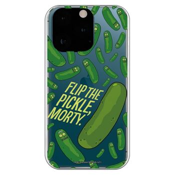 Coque iPhone 13 Pro - Rick et Morty Flip, Morty 1