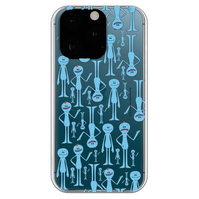 iPhone 13 Pro Hülle - Rick und Morty Mr. Meeseeks sehen mich an
