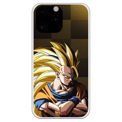 iPhone 13 Pro Max Case - Dragon Ball Z Goku SS3 Background