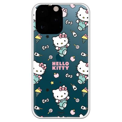iPhone 13 Pro Max case - Hello Kitty pattern stickers