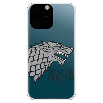 Coque pour iPhone 13 Pro Max - GOT Winter is Coming Clear 1