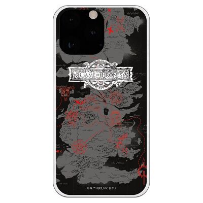 Custodia per iPhone 13 Pro Max - Mappa GOT