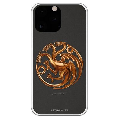 iPhone 13 Pro Max Case - GOT Targaryen Metal