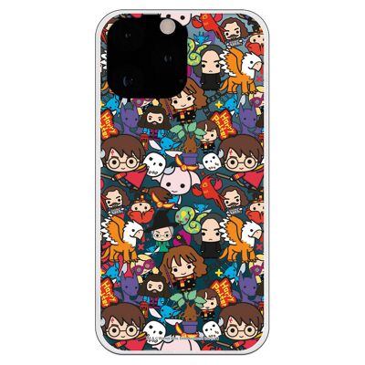 Carcasa iPhone 13 Pro Max - Harry Potter Charms Mix