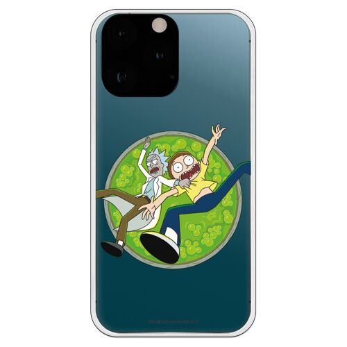 Carcasa iPhone 13 Pro Max - Rick y Morty Acid