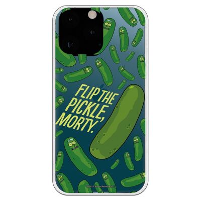 Custodia per iPhone 13 Pro Max - Rick e Morty Flip, Morty