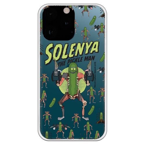 Carcasa iPhone 13 Pro Max - Rick y Morty Solenya Pickle Man
