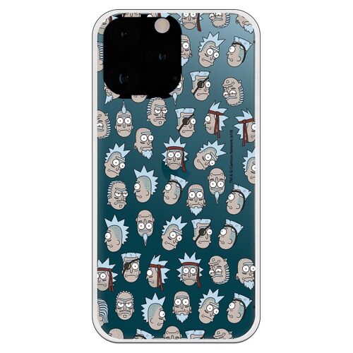 Carcasa iPhone 13 Pro Max - Rick y Morty Faces