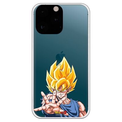 Coque iPhone 13 Pro Max - Dragon Ball Z Goku Super Saiyan